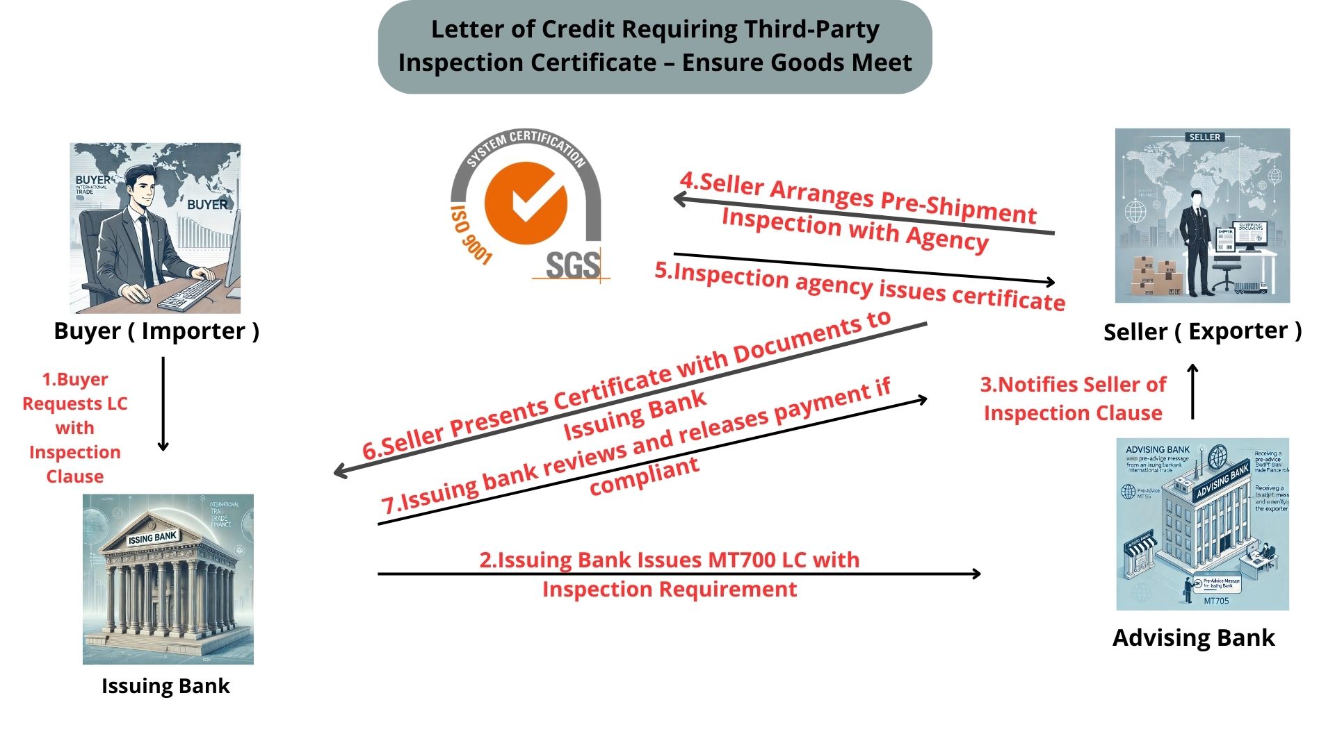 LC Requiring Third-Party Inspection Certificate | SWIFT MT700 NNRV TRADE