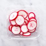 Pre cut Sliced Radishes Pre cut Sliced Radishes